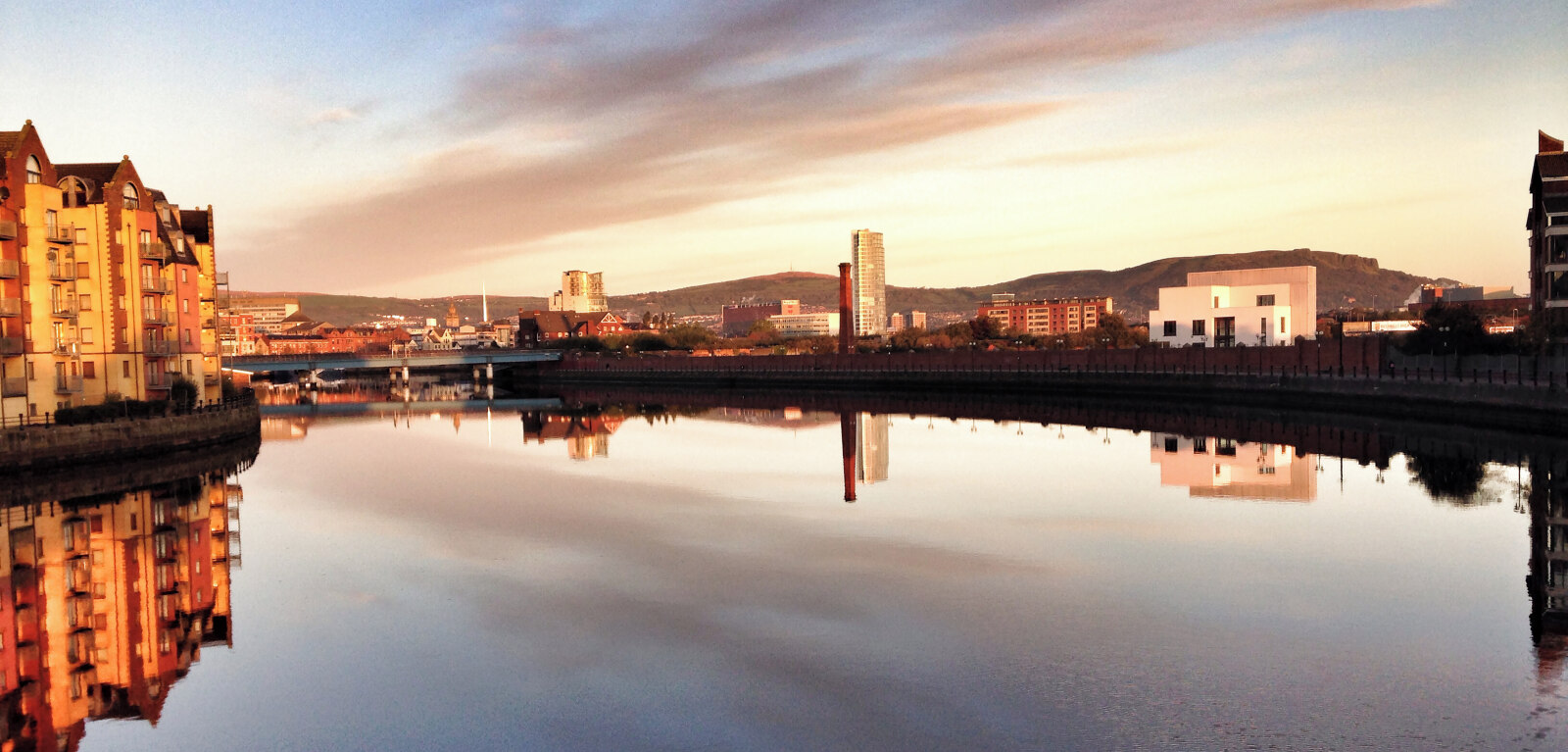 Belfast waterfront, River Lagan